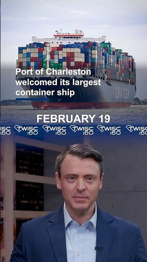 South Carolina Welcomed its Largest Container Ship | TWISC60 #news #southcarolina
