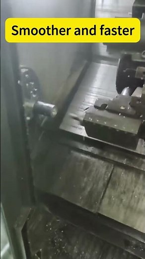 Smoother with CNC coolant and faster machining
