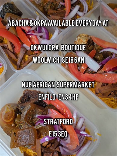 Holiday is over and we are fully active again 👌 #naijafood #igbo #london #igboticuk #abacha
