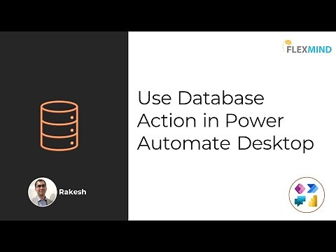 Use Database Action in Power Automate Desktop