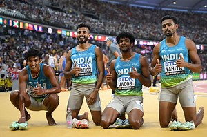India's relay team enters TOPS ahead of Paris Olympics