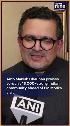 Amb Manish Chauhan Praises Jordan’s Indian Community Ahead of PM Modi’s Visit