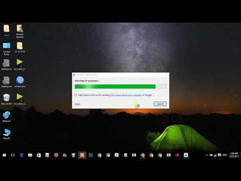 Clean your chrome browser by using "Chrome Cleanup Tool"