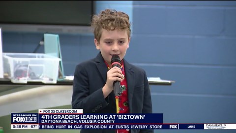 Tomoka Elementary students step into adult roles at 'BizTown'
