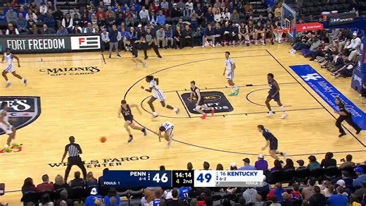 Rob Dillingham with the dunk on a fast-break! #UK | Kentucky Wildcats on 247Sports
