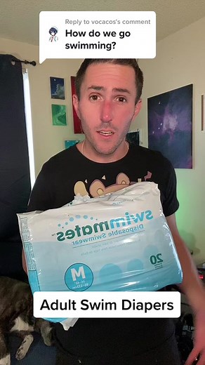 Replying to @vocacos I’ll be making more content on these products as I get them and test them out. I’m skeptical on the Swimmates but they are one of very few options and the only disposable one for adults I know of. #adultswimdiaper #swimdiaper #swimdiapers #incontinencediapers #adultdiapers #diaperdynamo