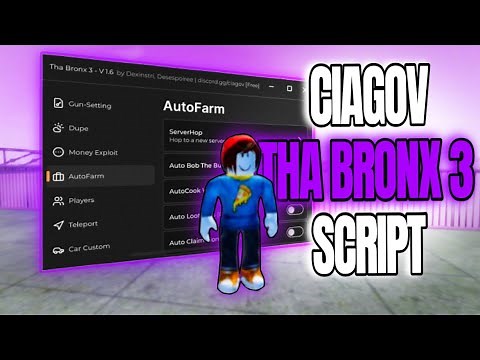 The Best THA Bronx 3 Script (NEW UPDATE - Infinite Money, ESP, Dupe, + MORE!)