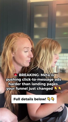 Meta is pushing click-to-message ads harder than landing pages, your funnel just changed
