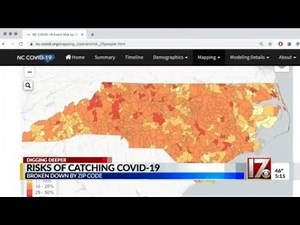 What ZIP codes in NC carry highest risk of catching COVID? A new map tells you.