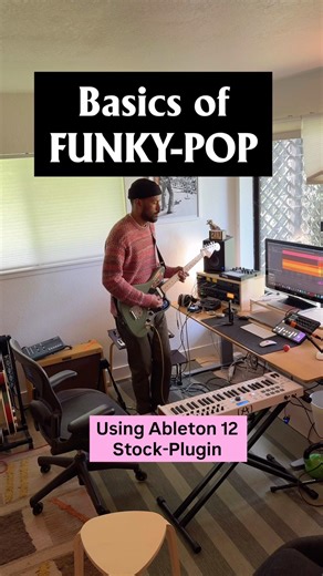 Funky Pop using Ableton12 Stock Plugin #ableton #funk #music