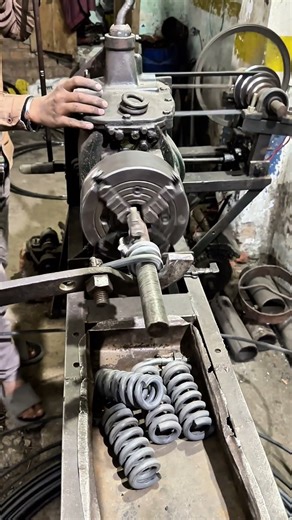 Crafting a Powerful Metal Spring | No CNC, Just Skill #shorts