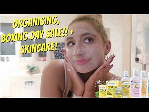 ORGANISING, BOXING DAY SALE BUYS!! + SKINCARE!!