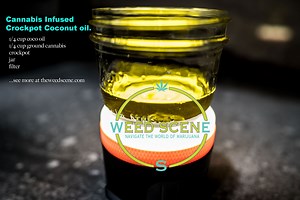 Crockpot Cannabis Coconut Oil