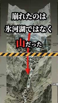 地震かと思ったら山が崩れていた。ネパール洪水の真相 #土石流 #自然災害 #しくみ図鑑