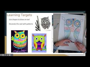 First Grade Art Lesson 10/6/2020