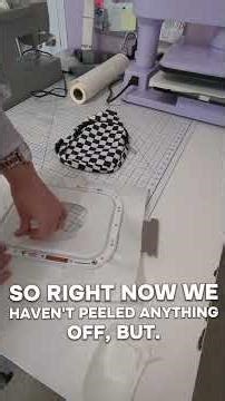 Embroidery 101 - Reverse Hooping #embroidery