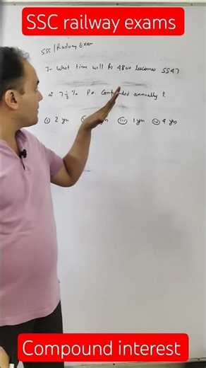 compound interest based question are scoring 🤔🔥#compoundinterest#sscgd#mathstricks