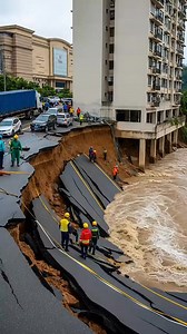Ground Subsidence Causes Apartment Building Collapse #ichasulilwechallenge #fbreelsvideo #creatorsearchinsights #reelsviralfb #foryoupage #sheikhatifahmed #ichasulilwe #facebookreel #yellowstone #fyp | My world
