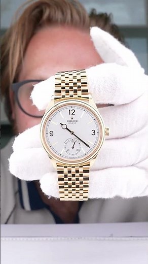 Rolex Perpetual 1908 with a sapphire exhibition caseback. Available now at davidsw.com.