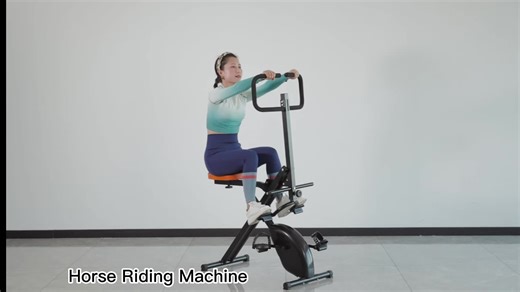 2 in 1 High Quality Squat Assist Trainer Adjustable Horse Riding Roman Chair Sit up Horse Squat Machine