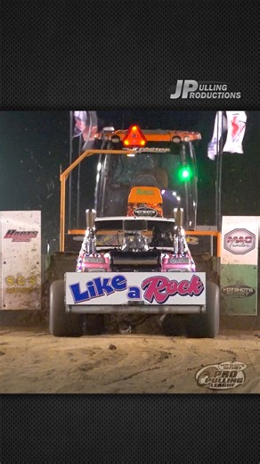 "Ratical" Pro Mod 4wd Truck screaming down the track at the 2025 Rumble by the Refuge Truck and Tractor Pull - Pro Pulling League - Summit Racing Equipment - #ProPulling #Truck #Chevy #4x4 #4wd | JP Pulling Productions