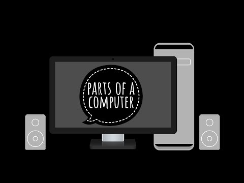 Parts of a computer.