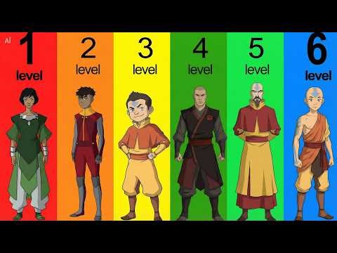 6 Levels of AIRBENDING EXPLAINED