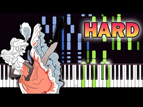 Offenbach - Can Can - HARD Piano tutorial