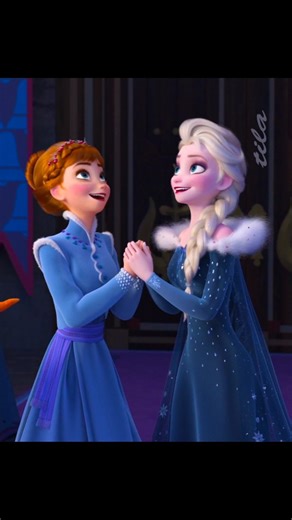 Frozen Elsa and Anna Christmas Short Edit 💙💜❄️ Olaf's Frozen Adventure #frozen #frozen2 #edit