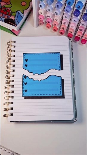 Creative idea for your notebook!