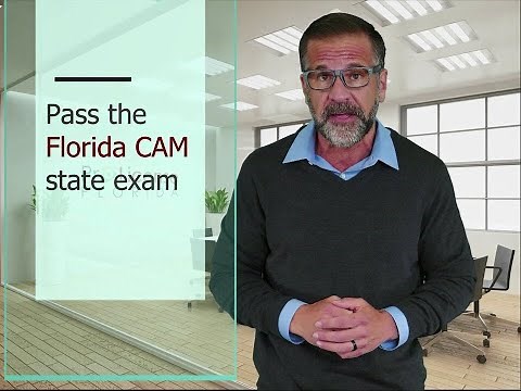 Florida CAM Exam Prep
