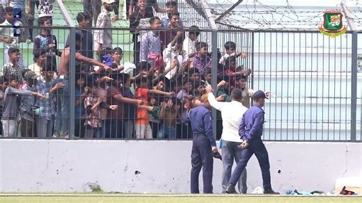 Saif Hasan signing shirts and spreading smiles all around. Pure connection beyond cricket. 🏏✨ #BCL2026 #BCB #Bangladesh #Cricket #Tigers | Bangladesh Cricket : The Tigers