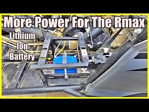 Yamaha Rmax 1000-4 Second Battery Install