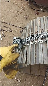 Installing track pin