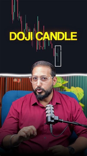 Doji Candlestick Explained | One of the Most Important Candlestick Patterns for Traders #shortsfeed