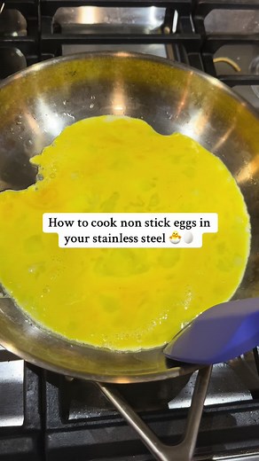 How to Cook Perfect Scrambled Eggs in Stainless Steel
