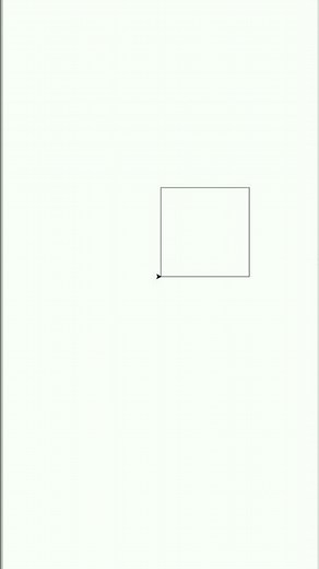 Draw square using python turtle