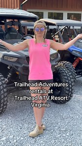 Ride the trails in style with a Polaris side by side! Check out the girls! code: Mudmom10 for 10% off your rental. Trailhead Adventures Trailhead ATV Resort Polaris Off Road #trailheadatvresort #trailheadadventures #spearhead #HatfieldMcCoy #offroad #rzr #sxs | Mud Mom