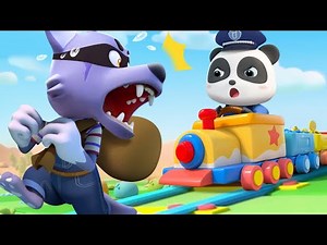 Toot Toot Little Train | Colors Song | ABC Song | Nursery Rhymes & Kids Songs | BabyBus