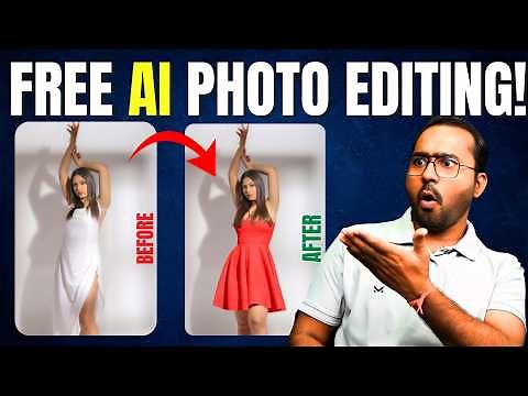 FREE AI Image Editing: Edit Photos Like a PRO! (No Photoshop Skills Needed) ✨