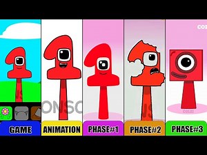 My NEW! Sprunki OC: One (Wonderland) Phase 4 Animation vs Game (All Versions)