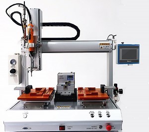 [Hot Item] Desktop Pick & Place Type Feeding Single Head Dual Rail Robotic Screw Fastening Machine