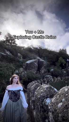 Castles are my fav :’) so glad I got to see this in person in Sintra, Portugal #castles #knightcore #princesscore #medievaltiktok #portugal