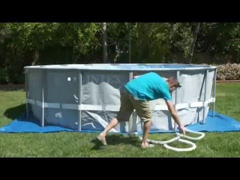 Intex Ultra Frame Pool - montage
