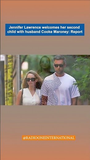 Jennifer Lawrence Welcomes Second Child with Husband Cooke Maroney