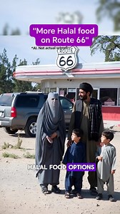 A muslim podcaster demanded that more Halal food should be offered on tourist spots in USA, including famous Route 66. *Not actual scenes. ! We used A. I. Video to illustrate the speech of 1 Islamic preachers who talked about this in his podcast. #MuslimCommunity #HalalFood #IslamTeachings #BondiBeach | Eva Vanderbroek
