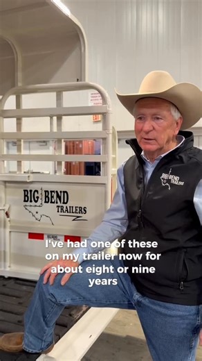 Big Bend Trailers on Instagram: "“Works pretty slick!” Here’s how our beloved floating gate works (in 57 seconds). 🙌 ‼️ Want to have a floating gate for your operation? Explore the link in our bio. #trailer #cowboy #ranch #ranching #agriculture #cattle #cowgirl #ranchlife #livestock"