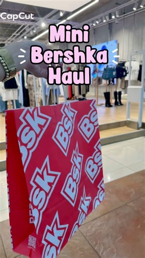 BERSHKA HAUL 🎀🛒 // #english #short #polish #haul #vlog
