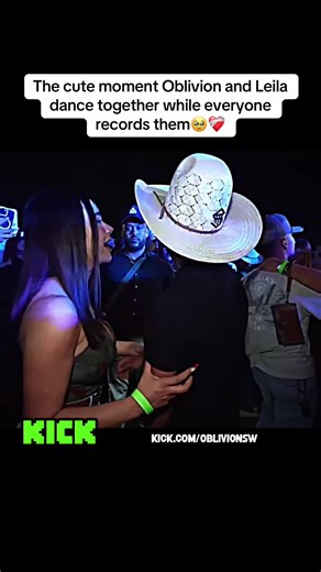 The cute moment Oblivion and Leila dance together while everyone records them🥹❤️‍🩹#oblivion #lelasohna #leila #fyp