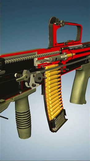 L86A2 LSW X-RAY: The "Failed" Machine Gun That Became a Sniper